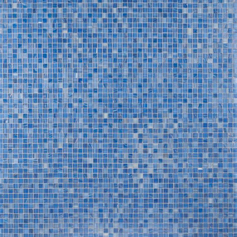 Jayla 11.81 in. x 11.81 in. Polished Glass Floor and Wall Mosaic Tile