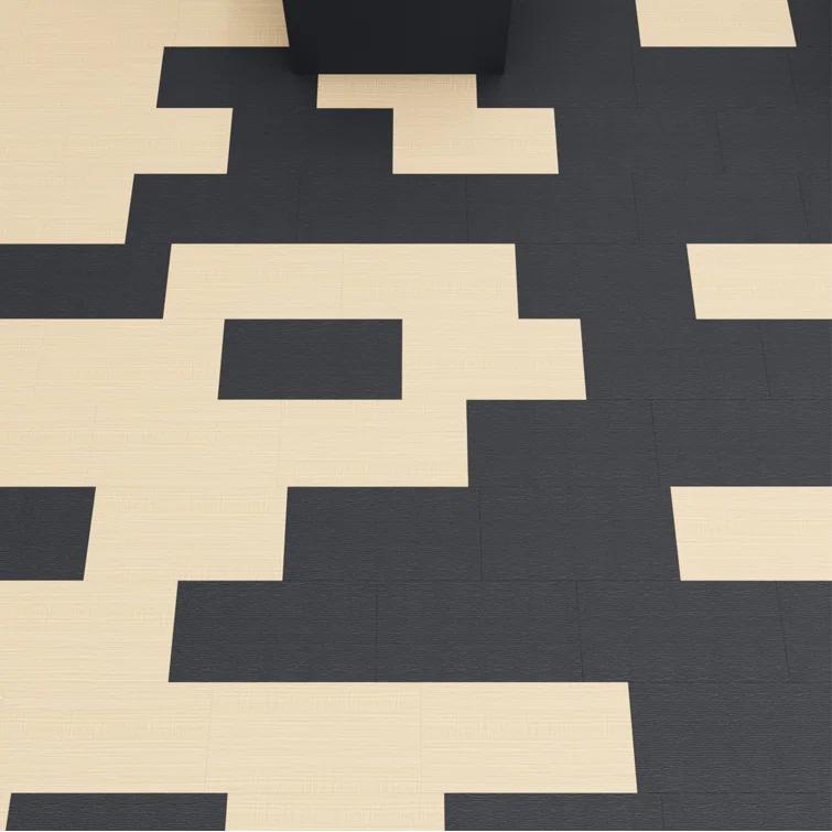 GlueCore Fab 28mil x 12" W x 24" L Adhesive Vinyl Tile Flooring