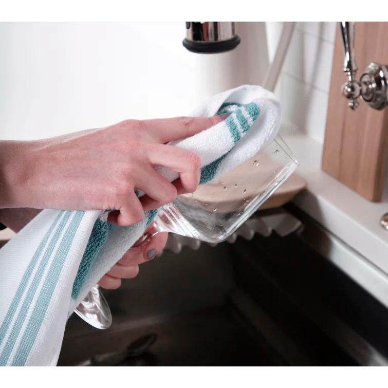 Dual Striped Tea Towel