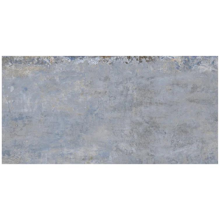Mantis 11.81 in. x 23.62 in. Matte Porcelain Concrete Look Floor and Wall Tile (13.55 Sq. Ft./Case)