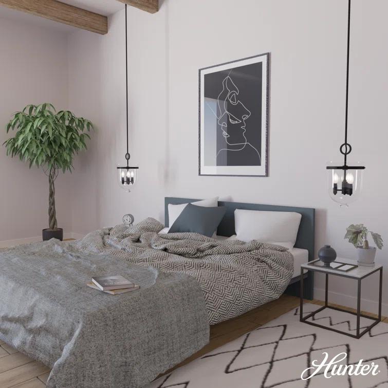 Hunter Fan Belltown 3 Light Urn Pendant