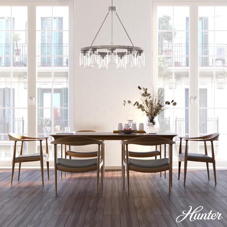 Devon Park 9 - Light Candle Style Chandelier