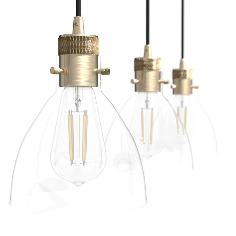 Van Nuys 3 Light Linear Cluster Pendant