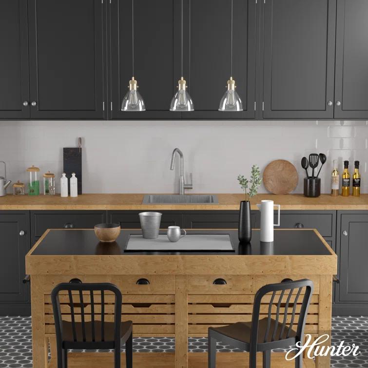 Van Nuys 3 Light Linear Cluster Pendant