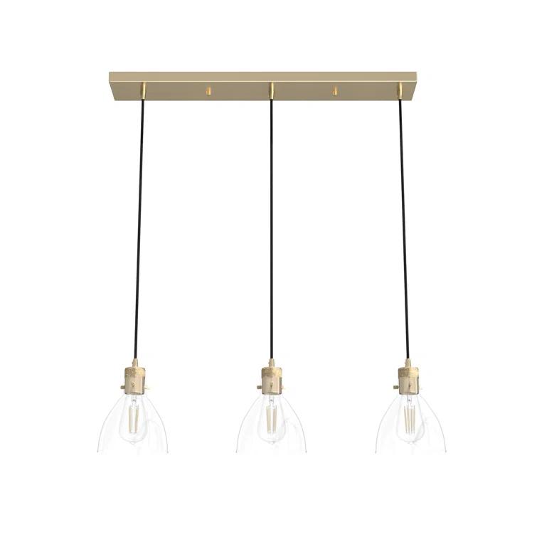 Van Nuys 3 Light Linear Cluster Pendant