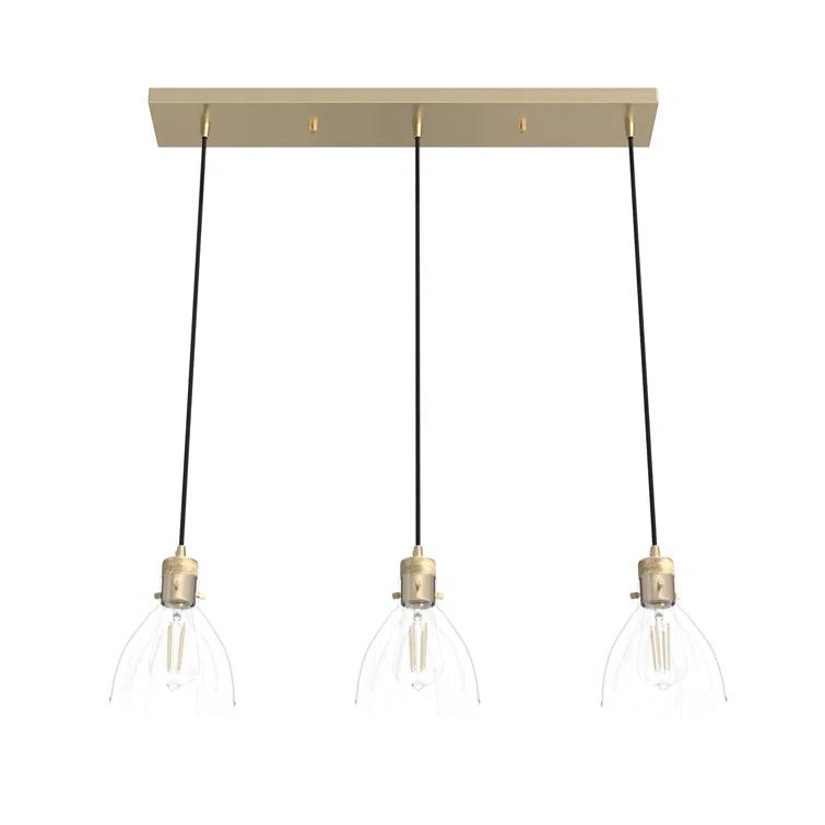Van Nuys 3 Light Linear Cluster Pendant