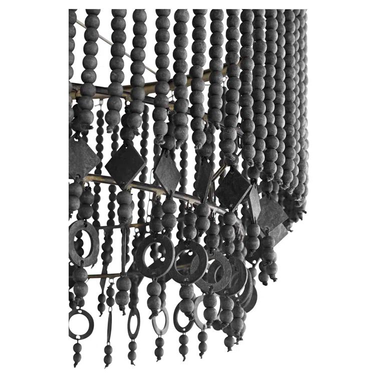 Estrella 1 - Light Matte Black Unique/Statement Pendant