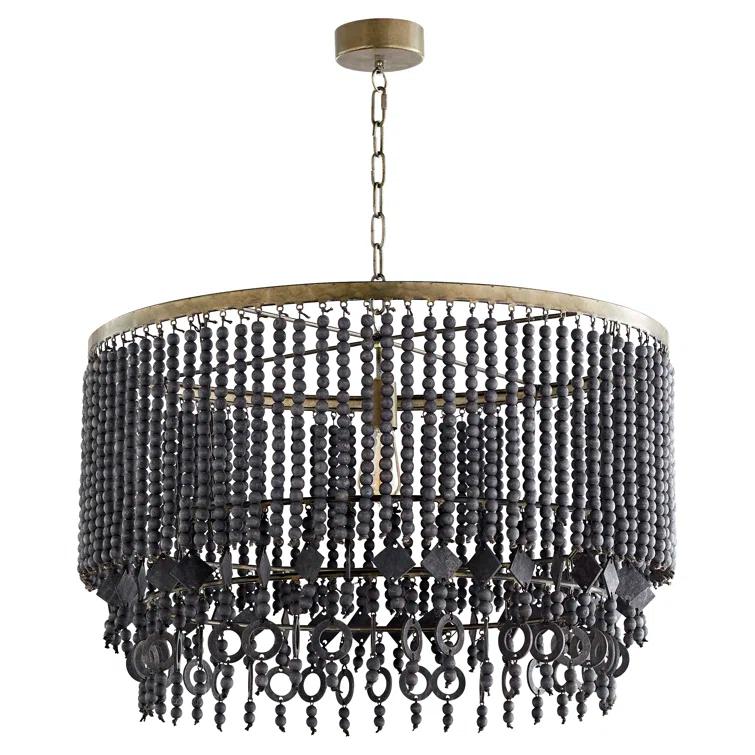 Estrella 1 - Light Matte Black Unique/Statement Pendant
