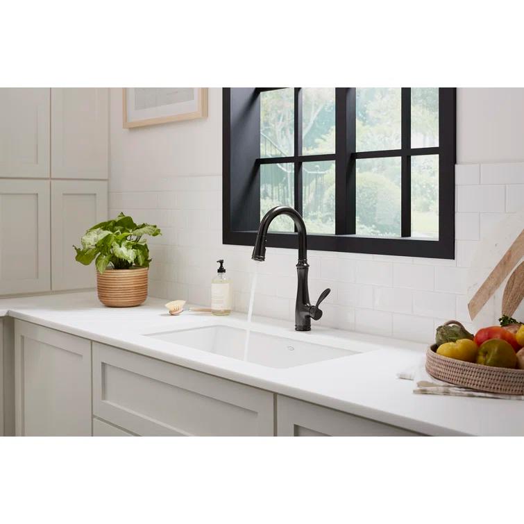 Bellera™ Pull Down Single Handle Kitchen Faucet with Handle and Supply Lines