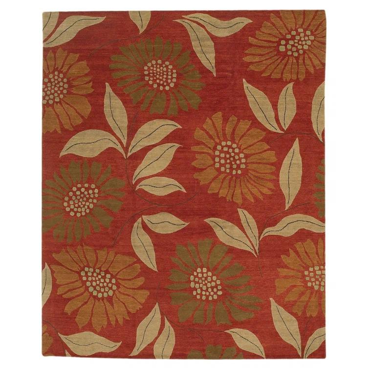 Tufenkian Flower Power Wool Floral Rug