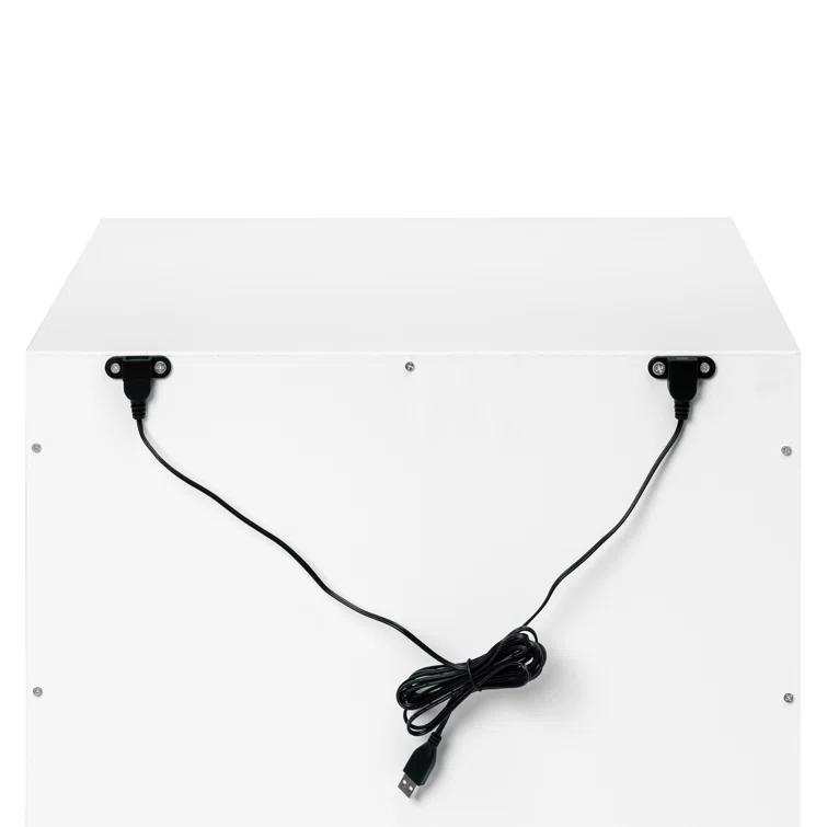 Hudson 1-Drawer Nightstand with USB Port