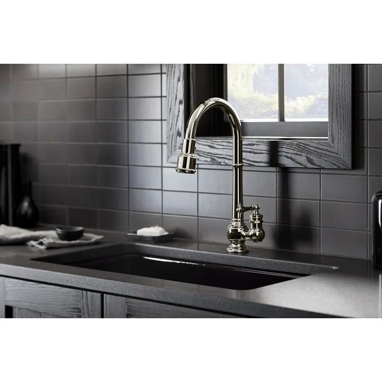 Artifacts Pull Down Bar Faucet