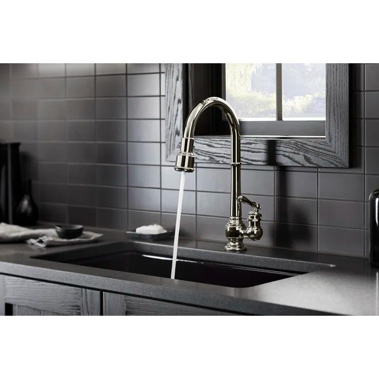 Artifacts Pull Down Bar Faucet