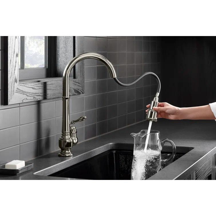Artifacts Pull Down Bar Faucet