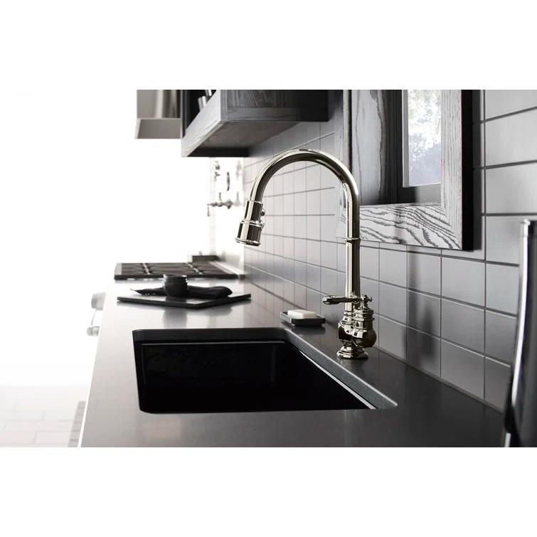 Artifacts Pull Down Bar Faucet