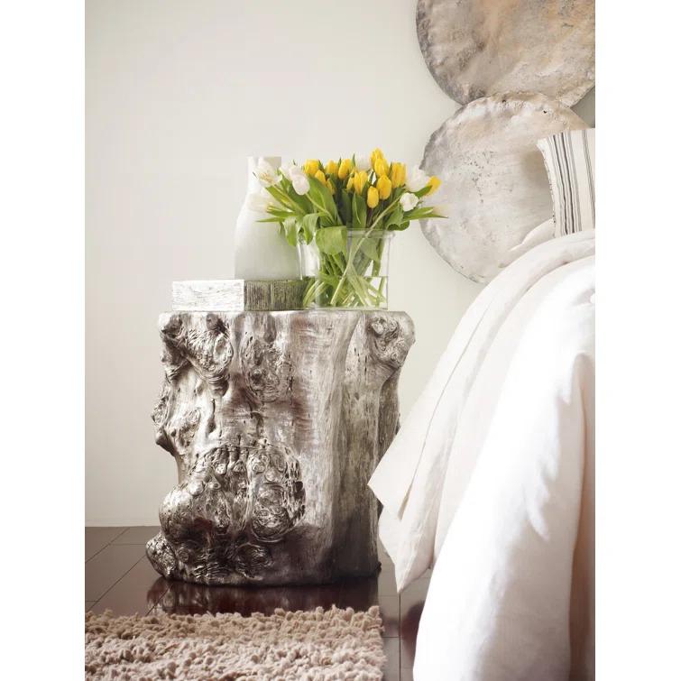 Log Side Table