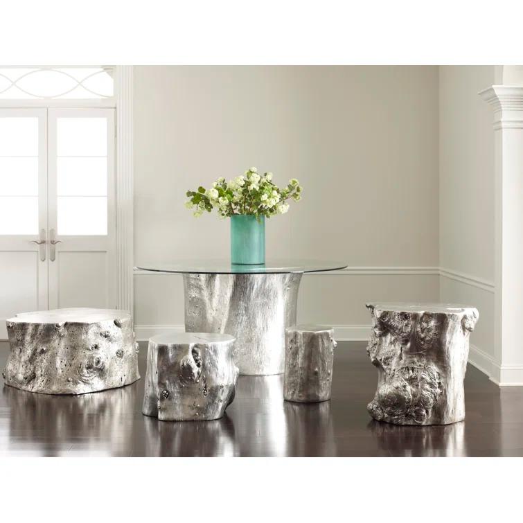Log Side Table