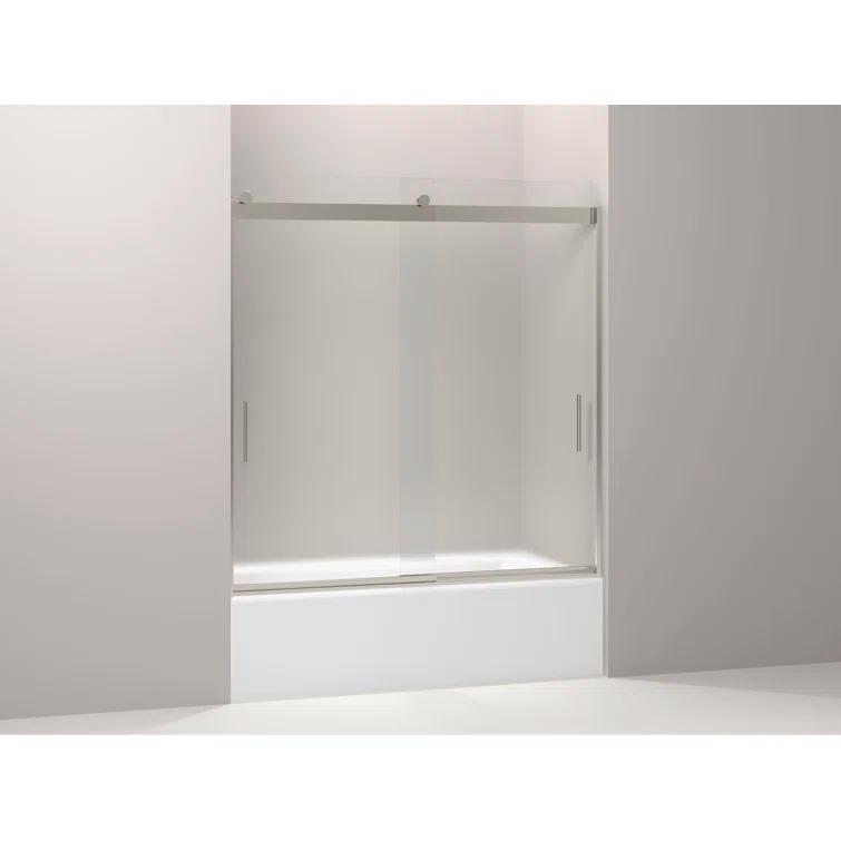 Levity 59.62" x 62" Bypass Bath Door with CleanCoat® Technology