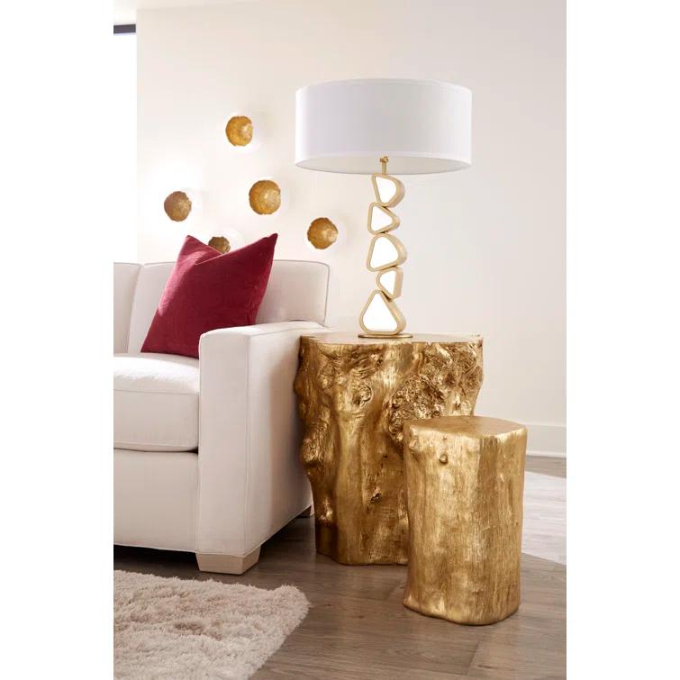 Log Side Table