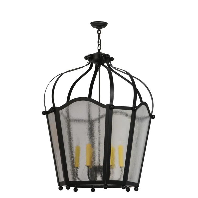 Citadel 6 - Light Blackwash Lantern Pendant