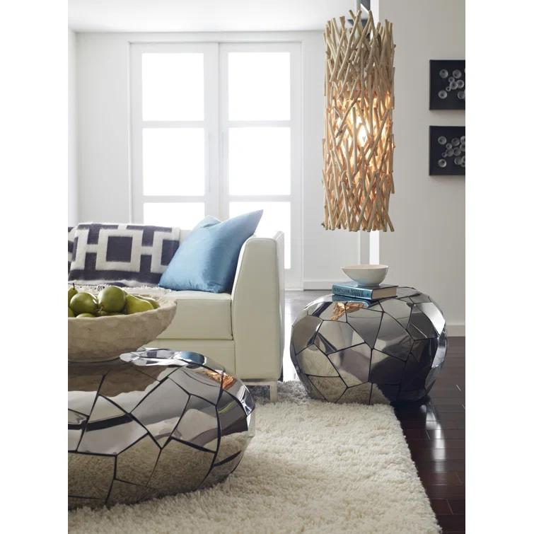 Crazy Cut Solid Coffee Table