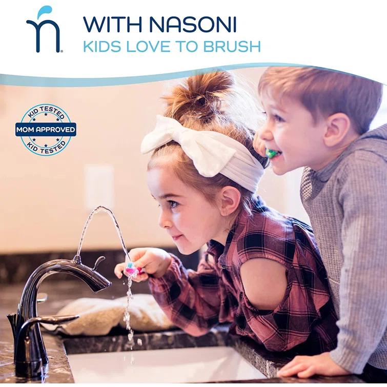 Da Vinci Widespread Bathroom Fountain Faucet with Drain Assembly