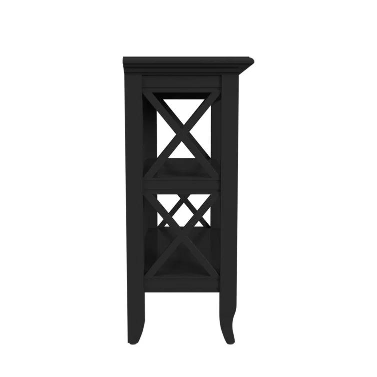 Newport 30" Black Bookcase