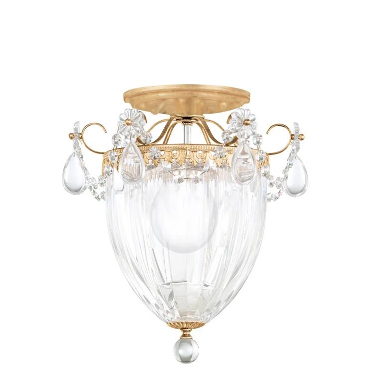 Bagatelle Crystal Semi Flush Mount