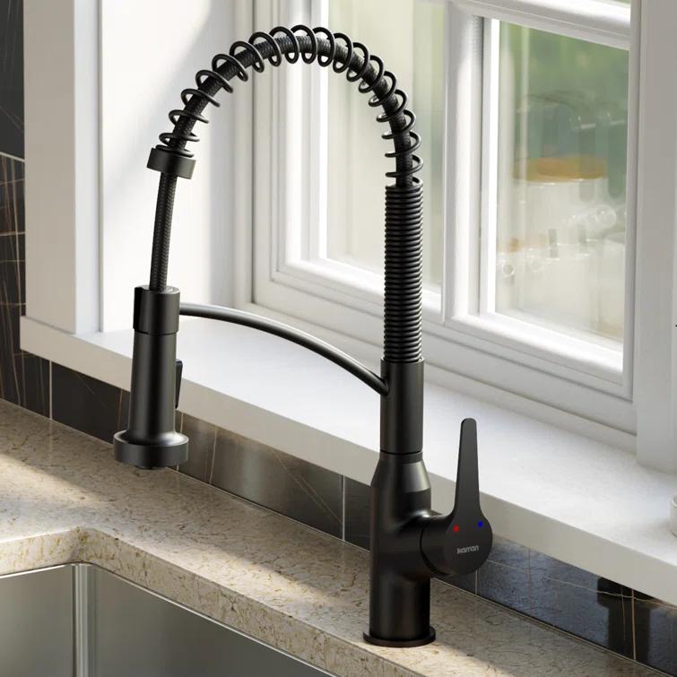 Karran Scottsdale Single-Handle Pull-Down Sprayer Kitchen Faucet