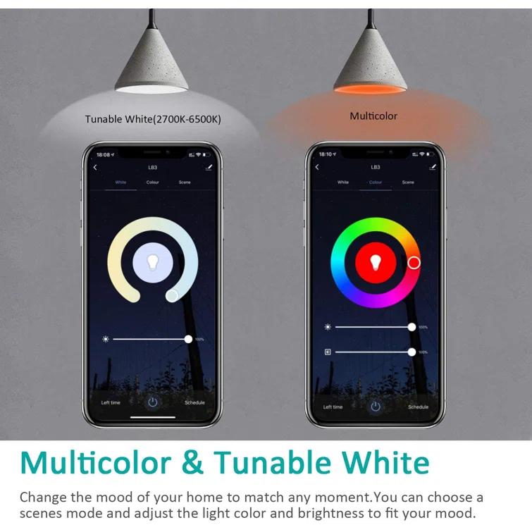 75 Watt Equivalent BR30 E26/Medium (Standard) Dimmable LED Smart Bulb