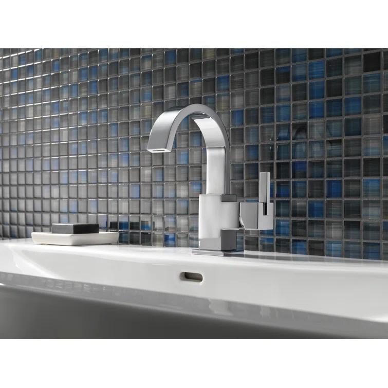 Vero Single Hole Bathroom Faucet with Drain Assembly, Single Handle Bathroom Sink Faucet
