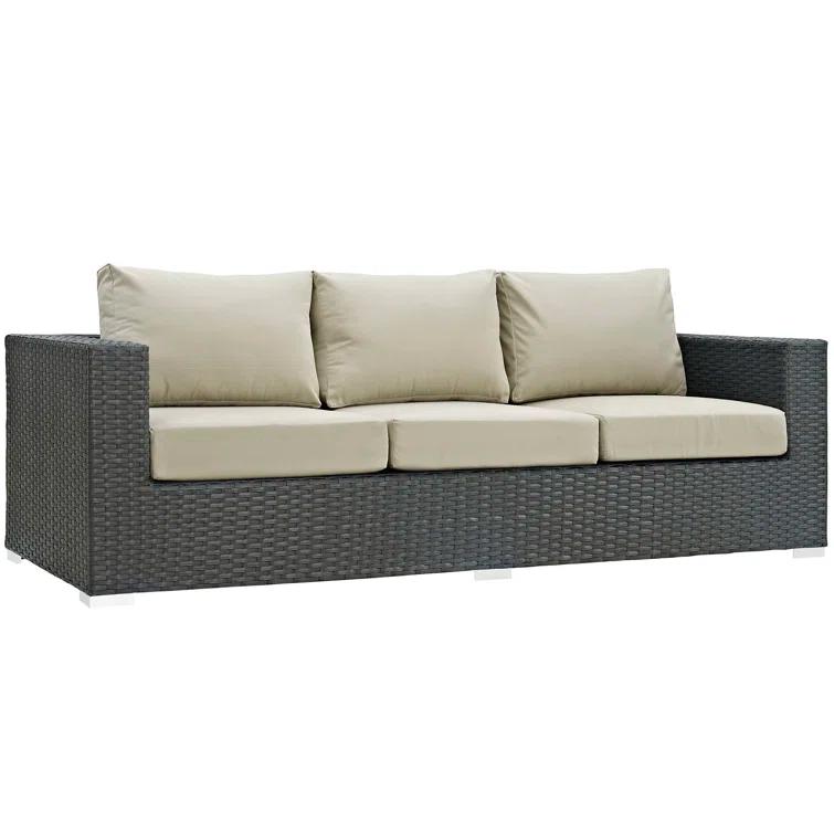 Modway Stopover Outdoor Patio Sunbrella Sofa