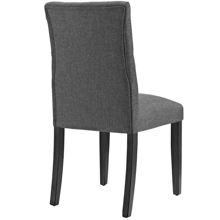 Modway Duchess Button Tufted Fabric Dining Chair