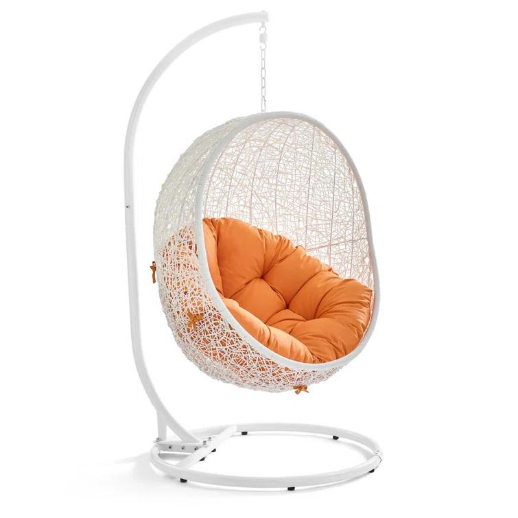 Modway Modway Hide Outdoor Patio Swing Chair with Stand
