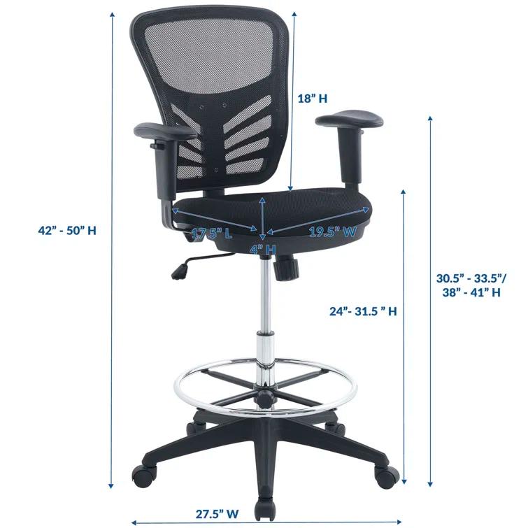 Modway Modway Articulate Drafting Chair