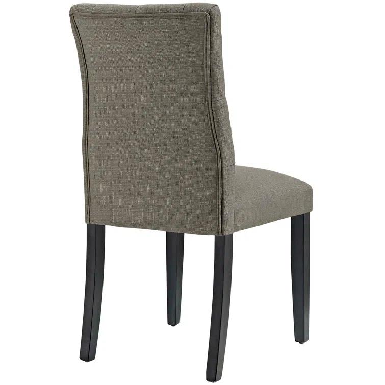 Modway Duchess Button Tufted Fabric Dining Chair