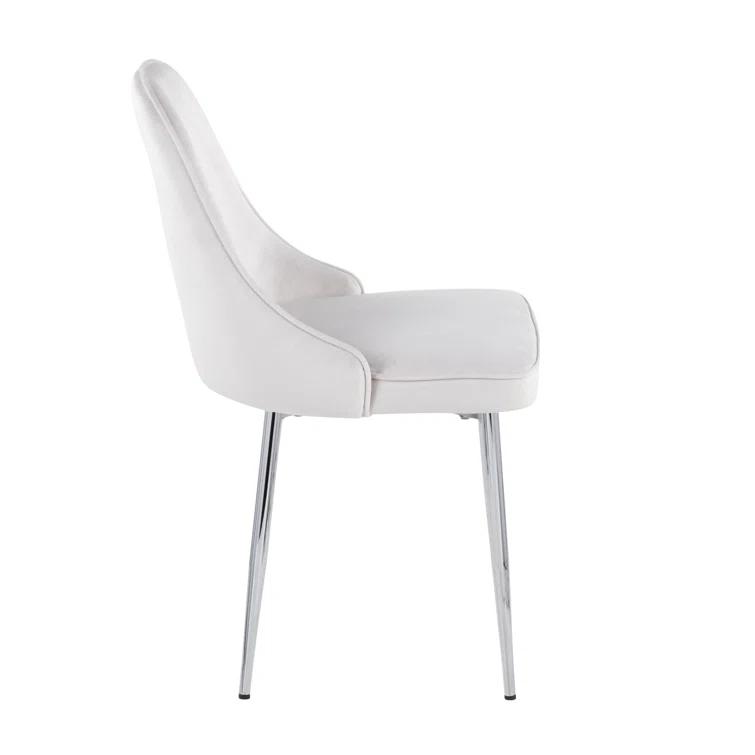 Stanca 20'' H Velvet Upholstered Side Chair