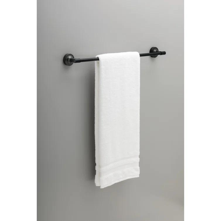 Voisin 24 in. Towel Bar Bath Hardware Accessory in Matte Black