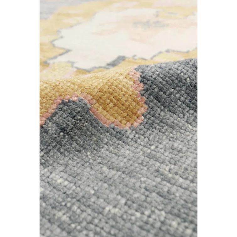 11 ft. 9 in. x 15 ft. Oushak Hand Knotted Wool Area Rug