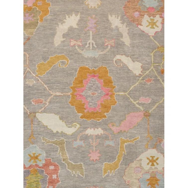 Pasargad Oushak Hand-Knotted Wool Area Rug