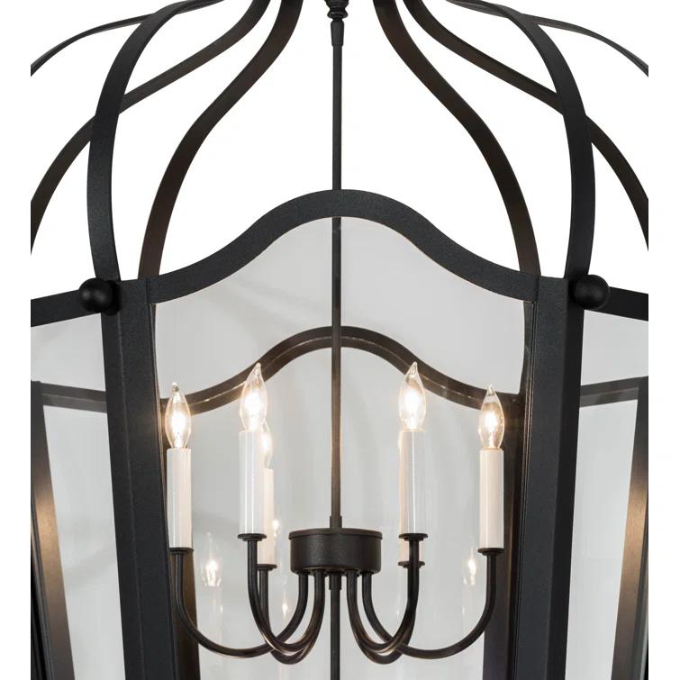 Citadel 10 - Light Dimmable Lantern Geometric Chandelier
