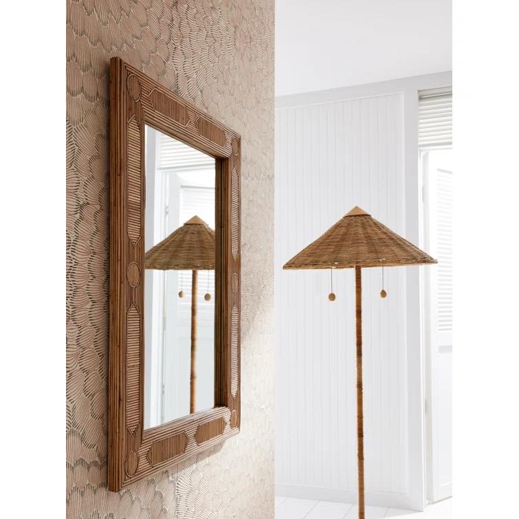 Arteriors Madeline Mirror by Celerie Kemble - Brown