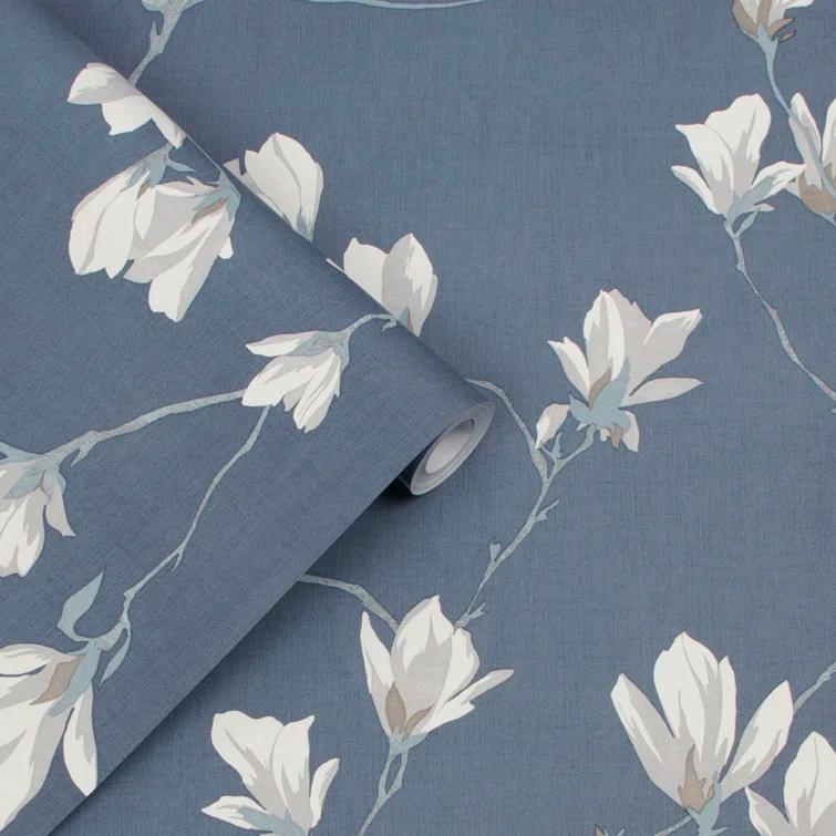 Laura Ashley Magnolia Grove Wallpaper Roll
