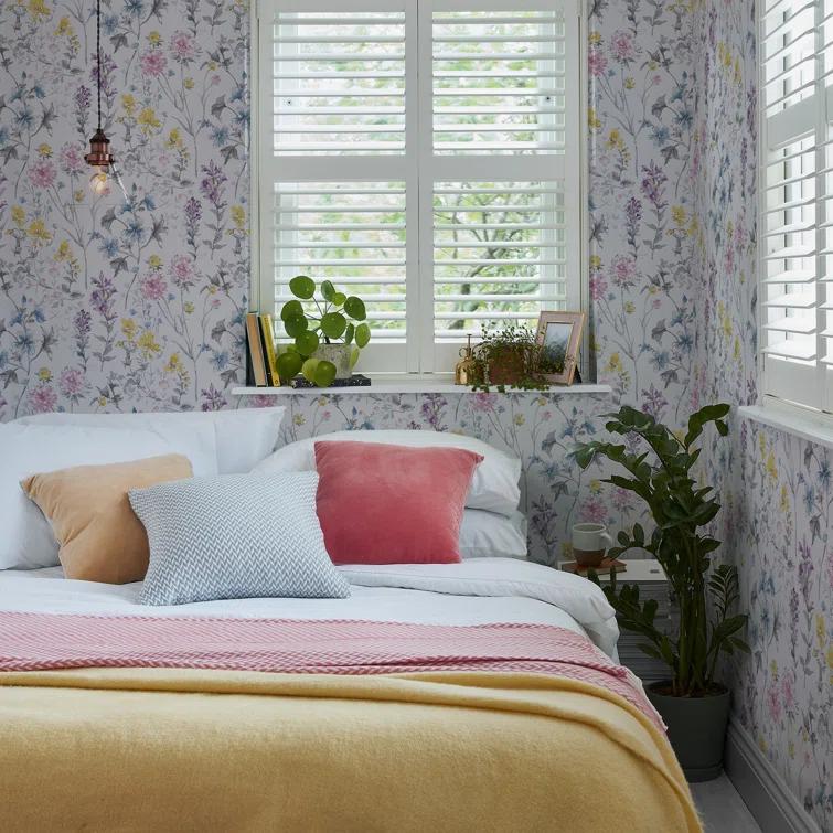 Laura Ashley Wild Meadow Wallpaper Roll