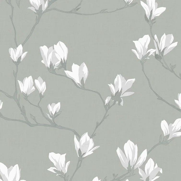 Laura Ashley Magnolia Grove Wallpaper Roll