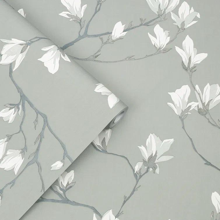 Laura Ashley Magnolia Grove Wallpaper Roll