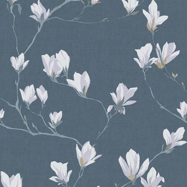 Laura Ashley Magnolia Grove Wallpaper Roll