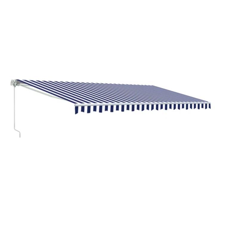 Retractable Patio Awning - White Frame