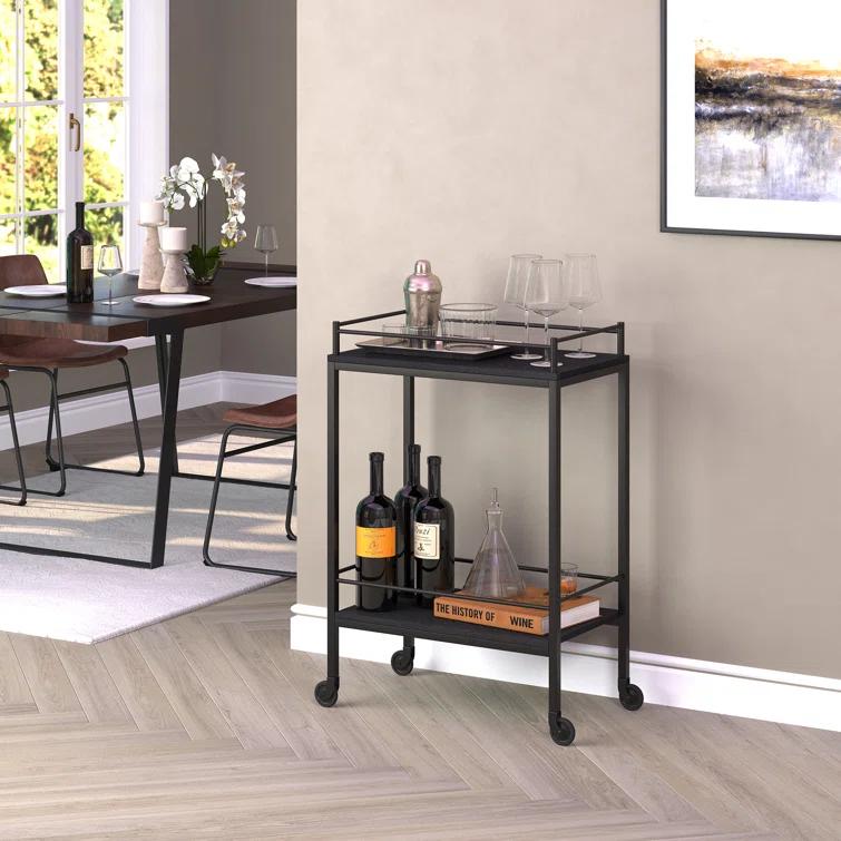Barnes Metal Bar Cart