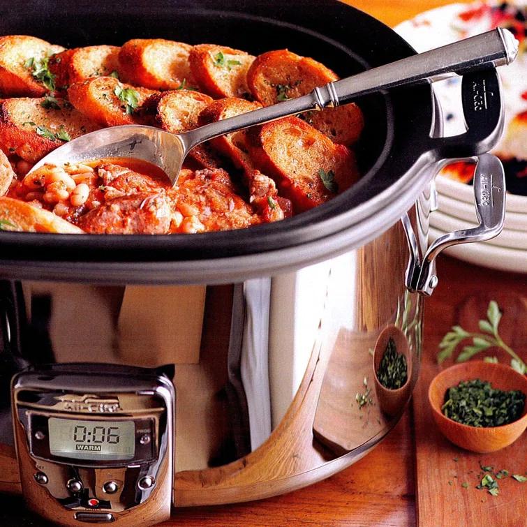 All-Clad © 7-Quart Deluxe Slow Cooker with Aluminum Insert